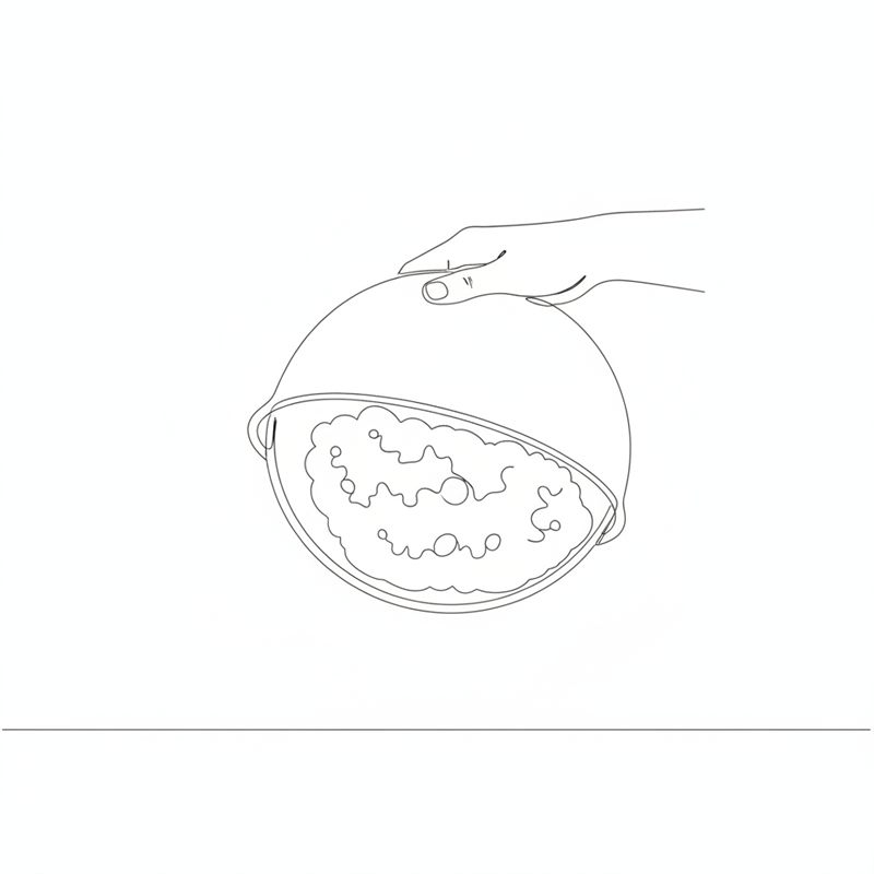 Illustrasjon: en bolle med trollkrem snudd opp ned uten at kremen faller ut